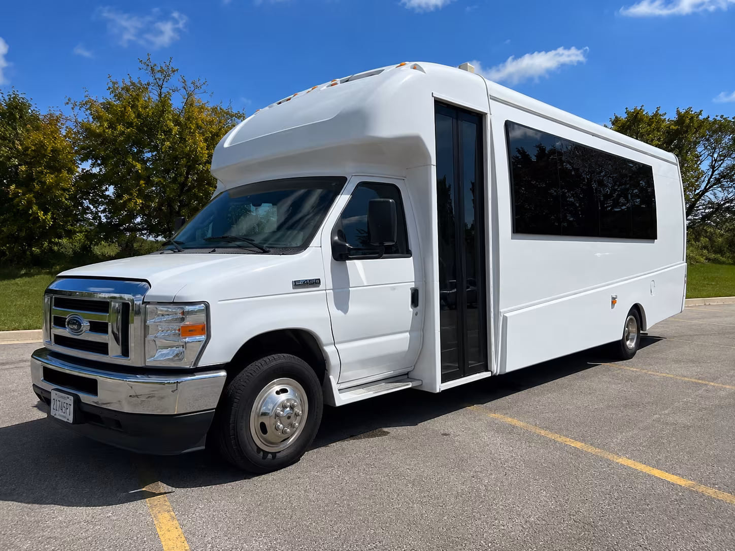 blaine concert party bus rental