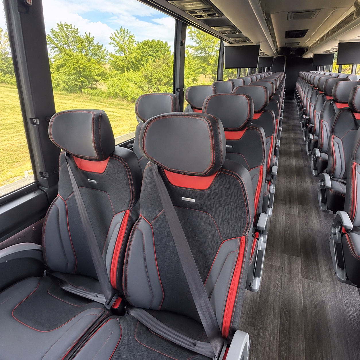 blaine private event transportation onboard seating