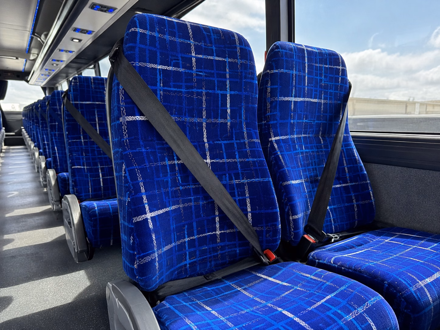 blaine religious group transportation onboard seating