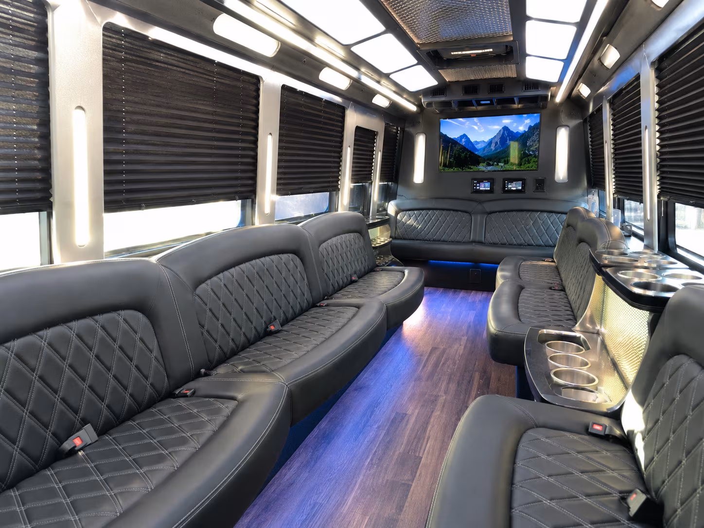 blaine sporting event party bus rental
