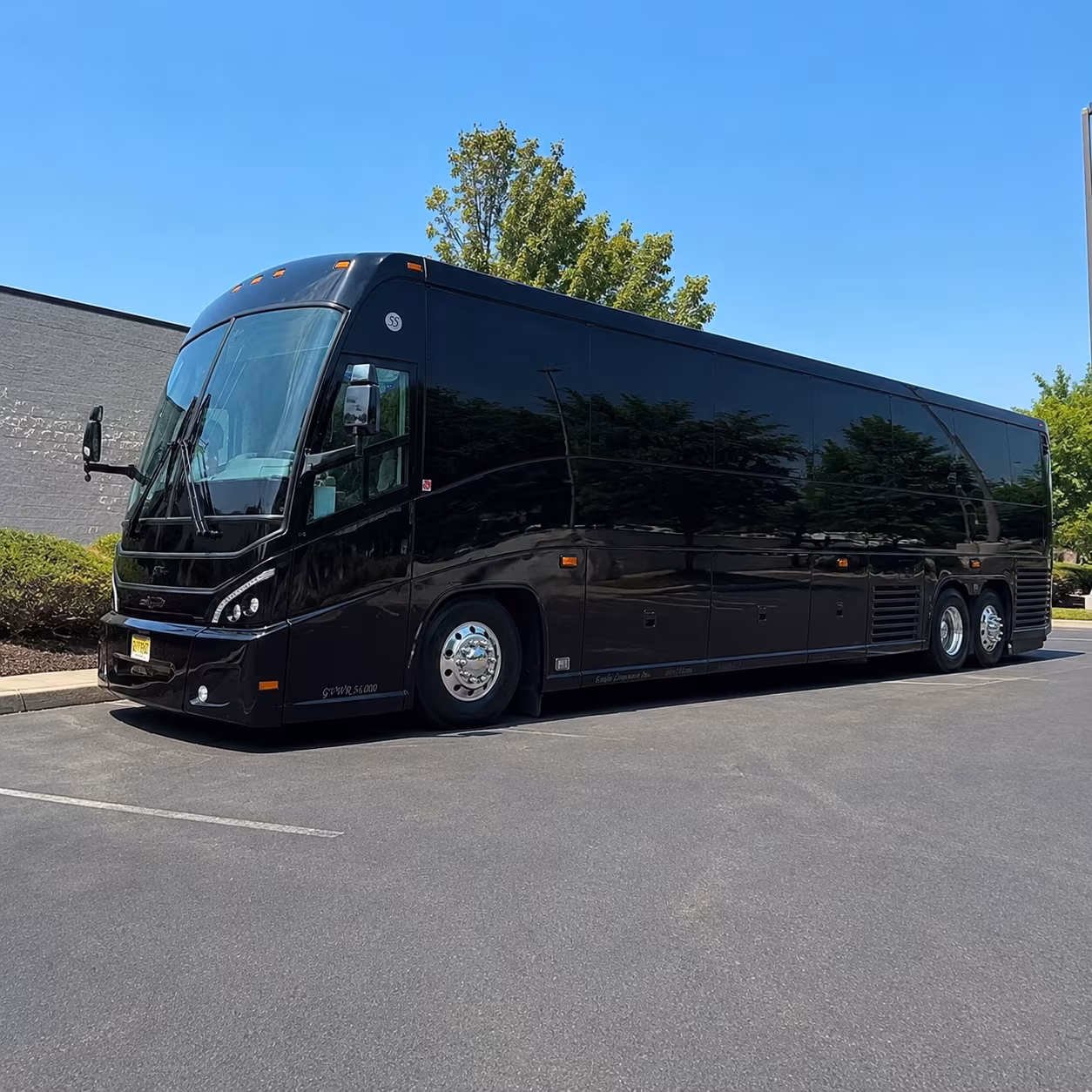 bloomington government military charter bus rentals