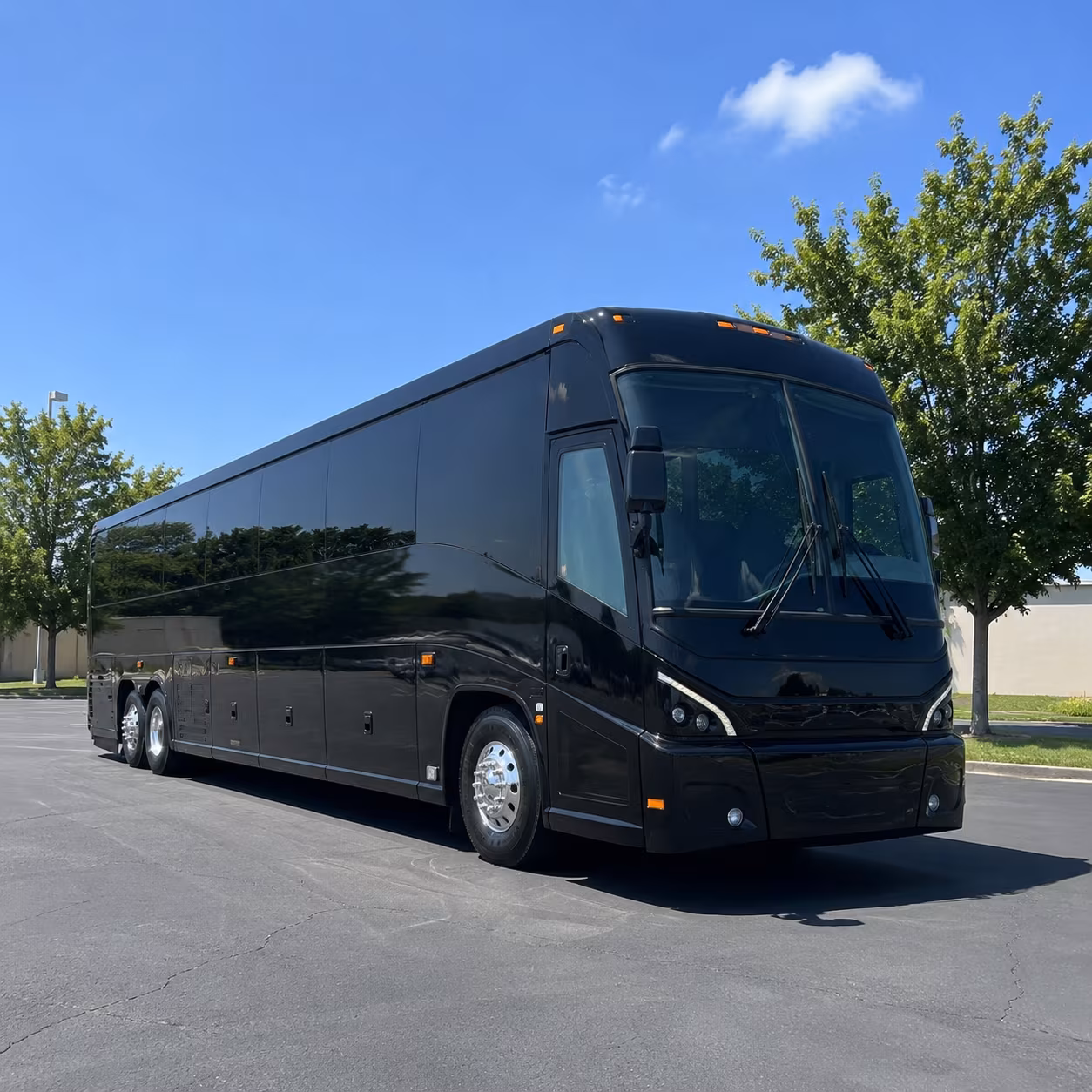bus rental options for blaine trips