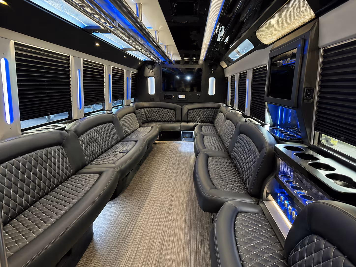 corporate party bus rental