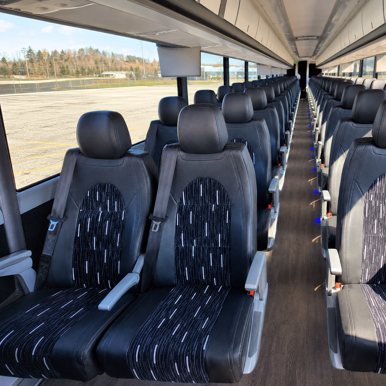 lakeville bring your wedding guests together with a lakeville charter bus