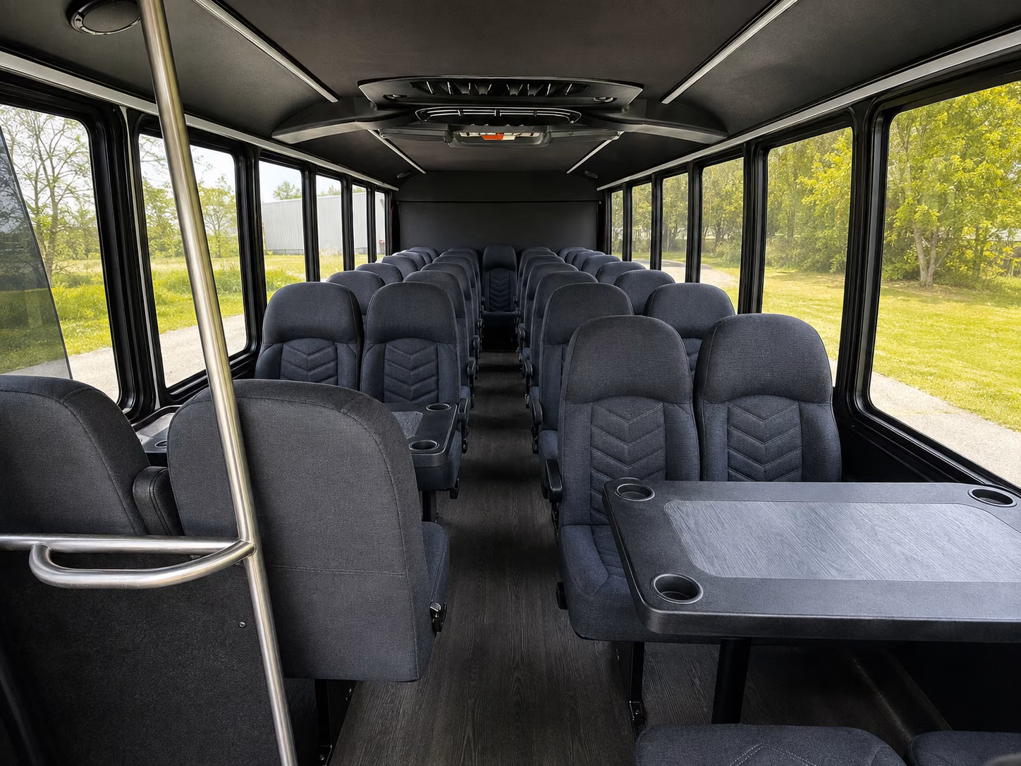 maple grove easy corporate transportation with a maple grove charter bus