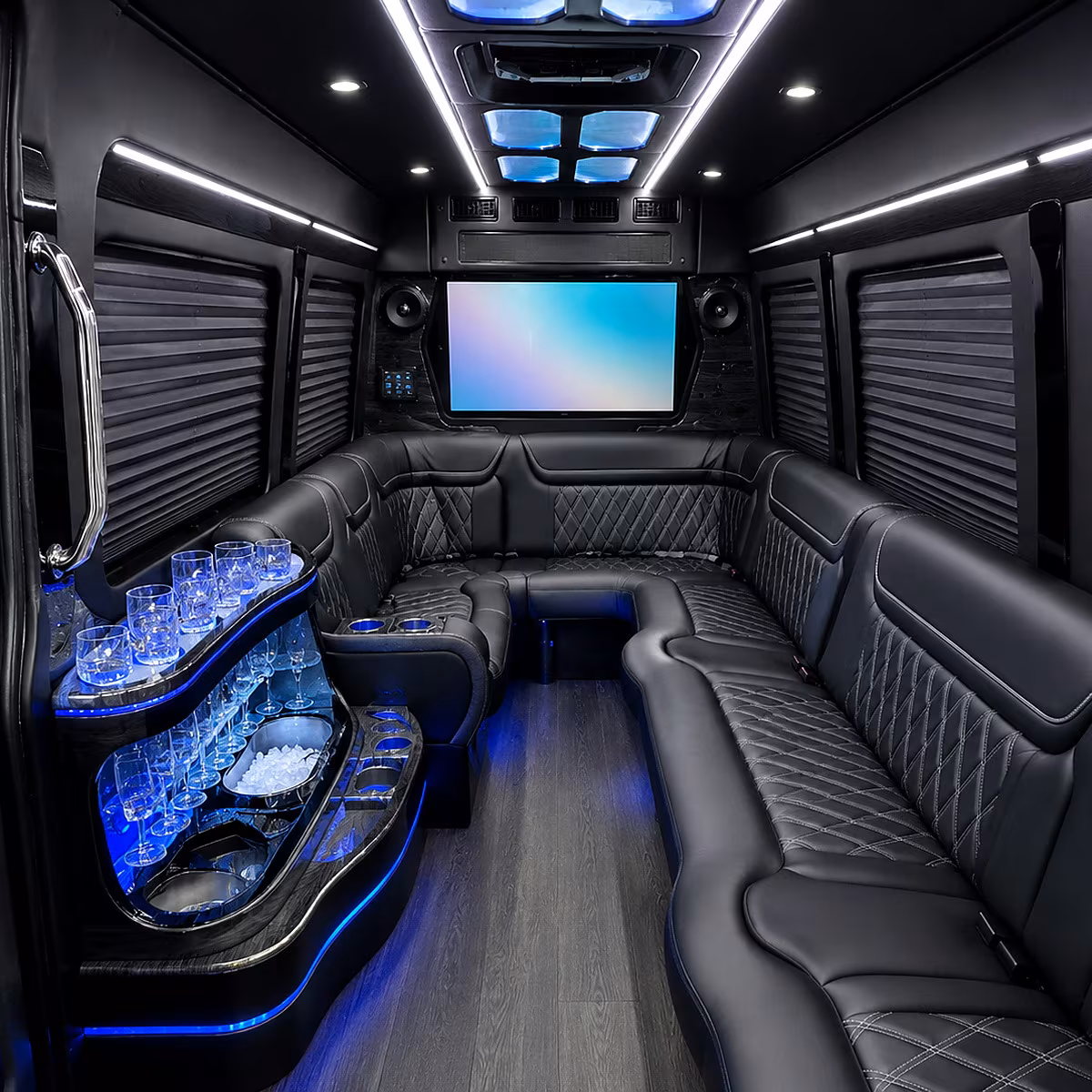running aces harness park casino party bus rental