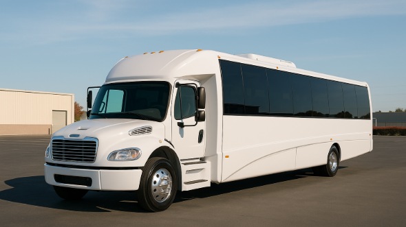Exterior of Charter Bus Company Saint Paul's 15 Passenger Minibus in Saint Paul