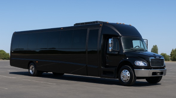 Exterior of Charter Bus Company Saint Paul's 18 Passenger Minibus in Saint Paul