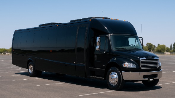 Exterior of Charter Bus Company Saint Paul's 20 Passenger Mini bus in Saint Paul