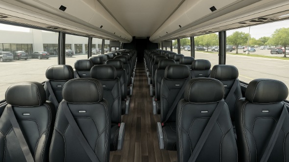 blaine 15 passenger minibus inside