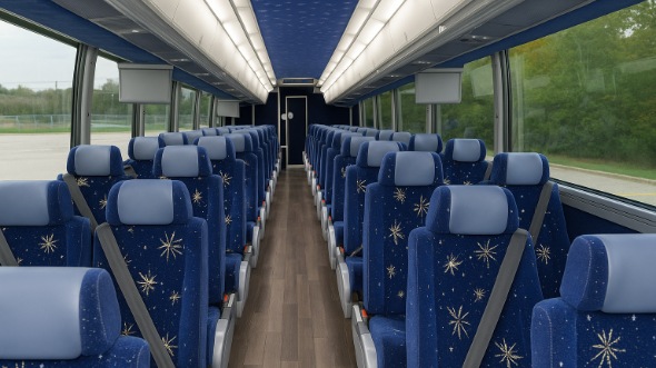 blaine 50 passenger charter bus rental