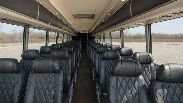 blaine 54 passenger charter bus rental
