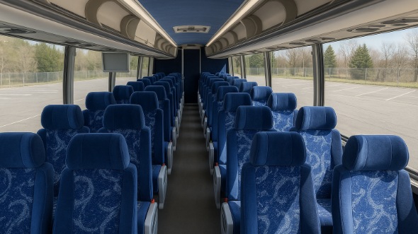 blaine 56 passenger charter bus rental