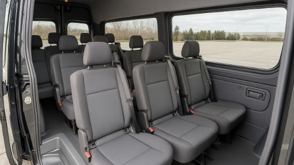 blaine sprinter van with driver rental